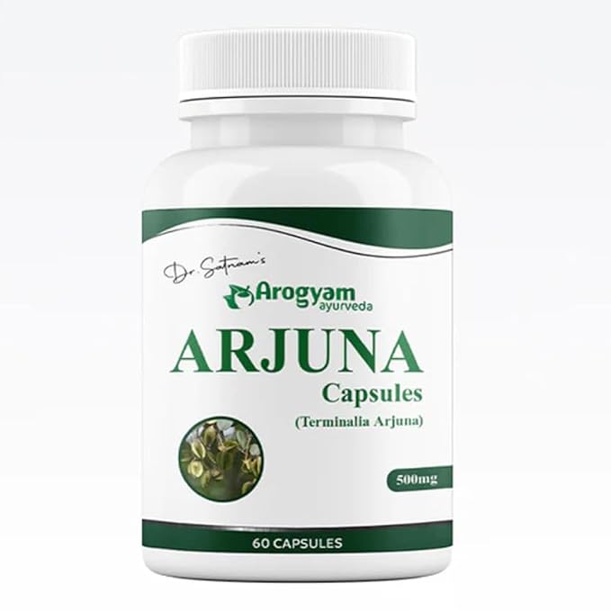 Arjun Terminalia Arjuna Capsules - Arogyam Ayurveda