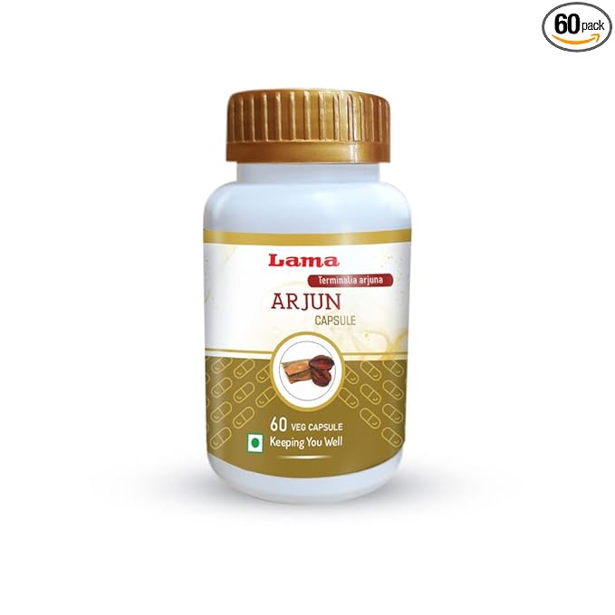 Arjun Terminalia Arjuna Capsules - Lama Pharmaceuticals